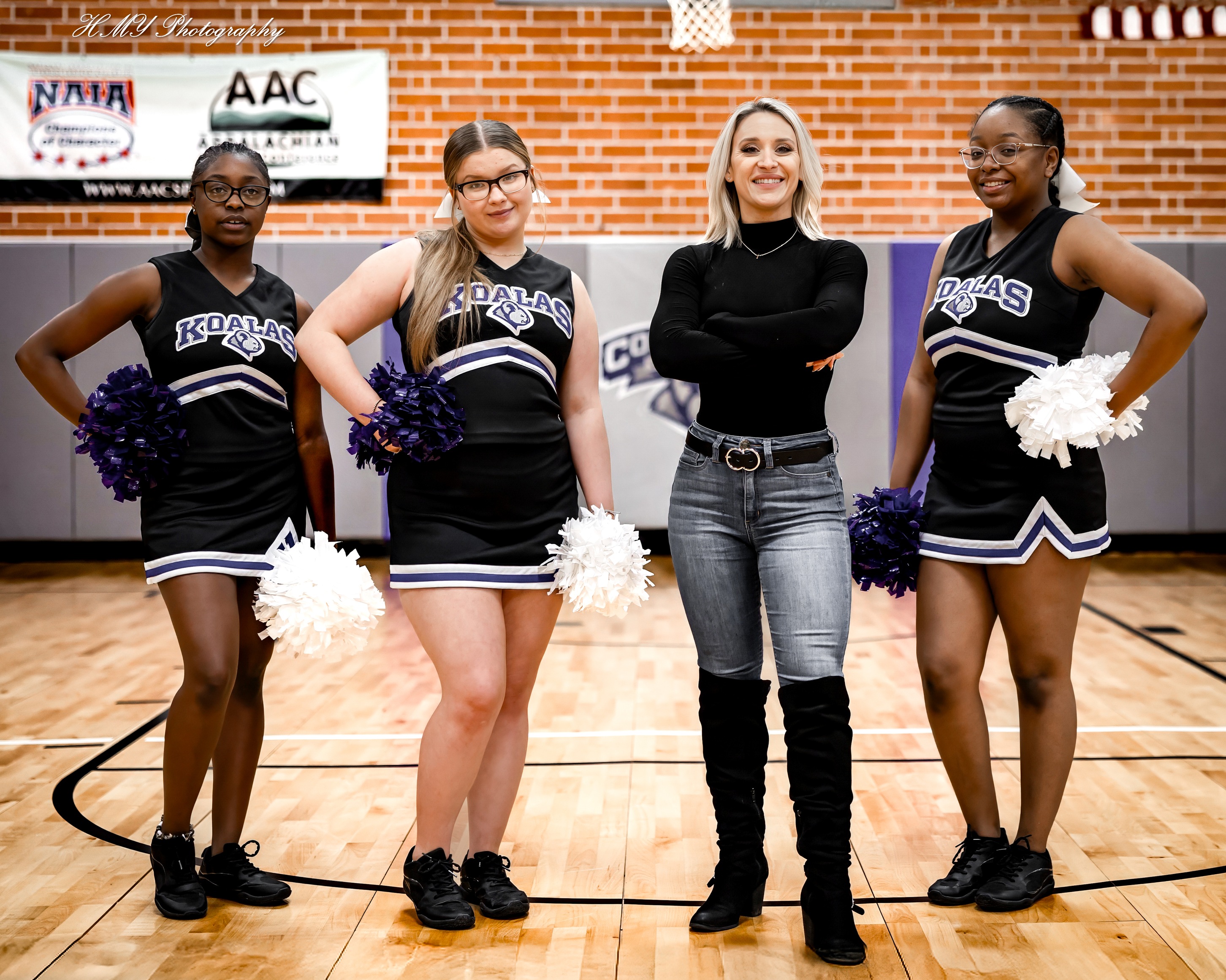 Cheer Team at Basketball Games