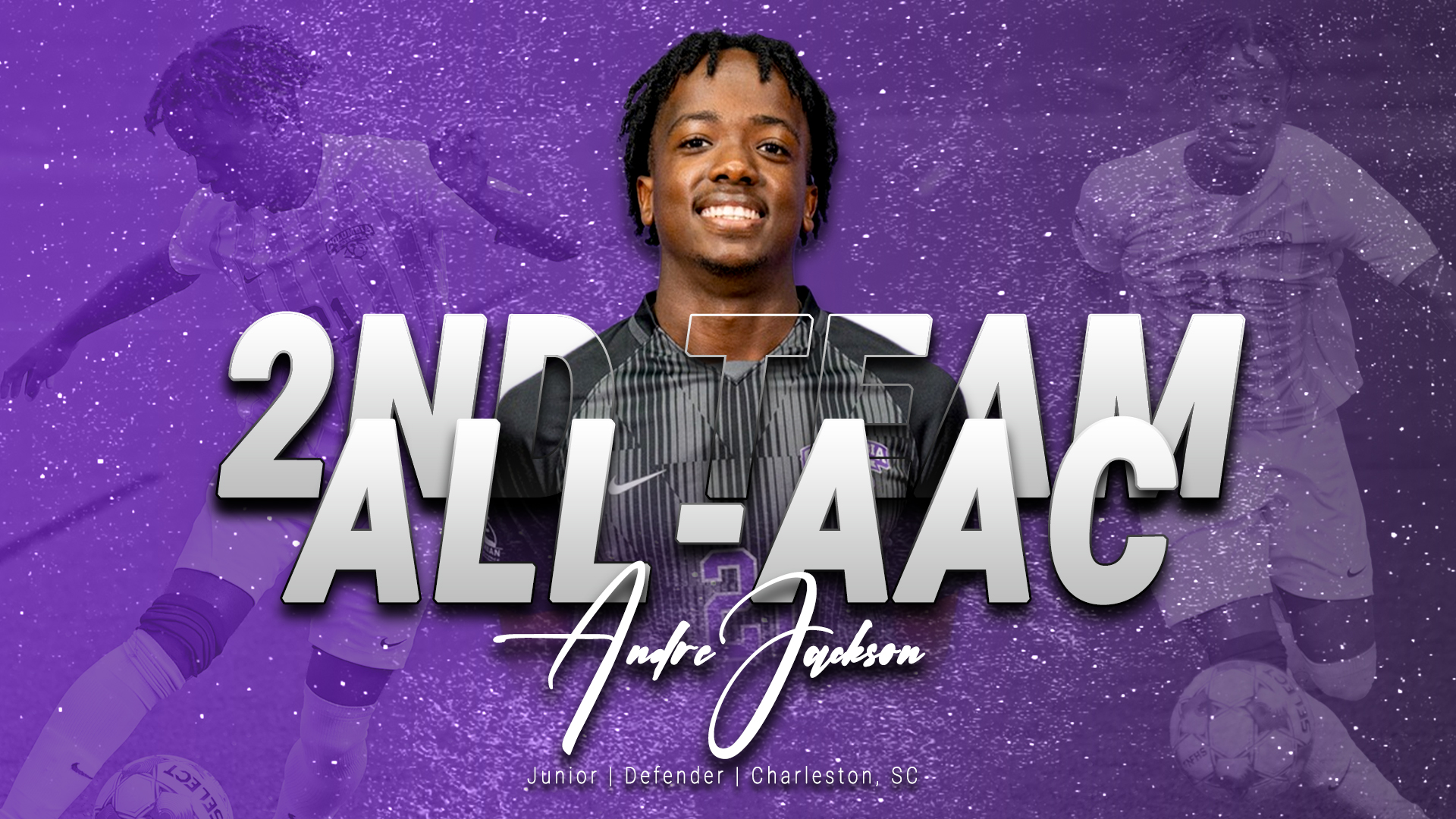 Jackson Named to All-AAC Men's Soccer 2nd Team