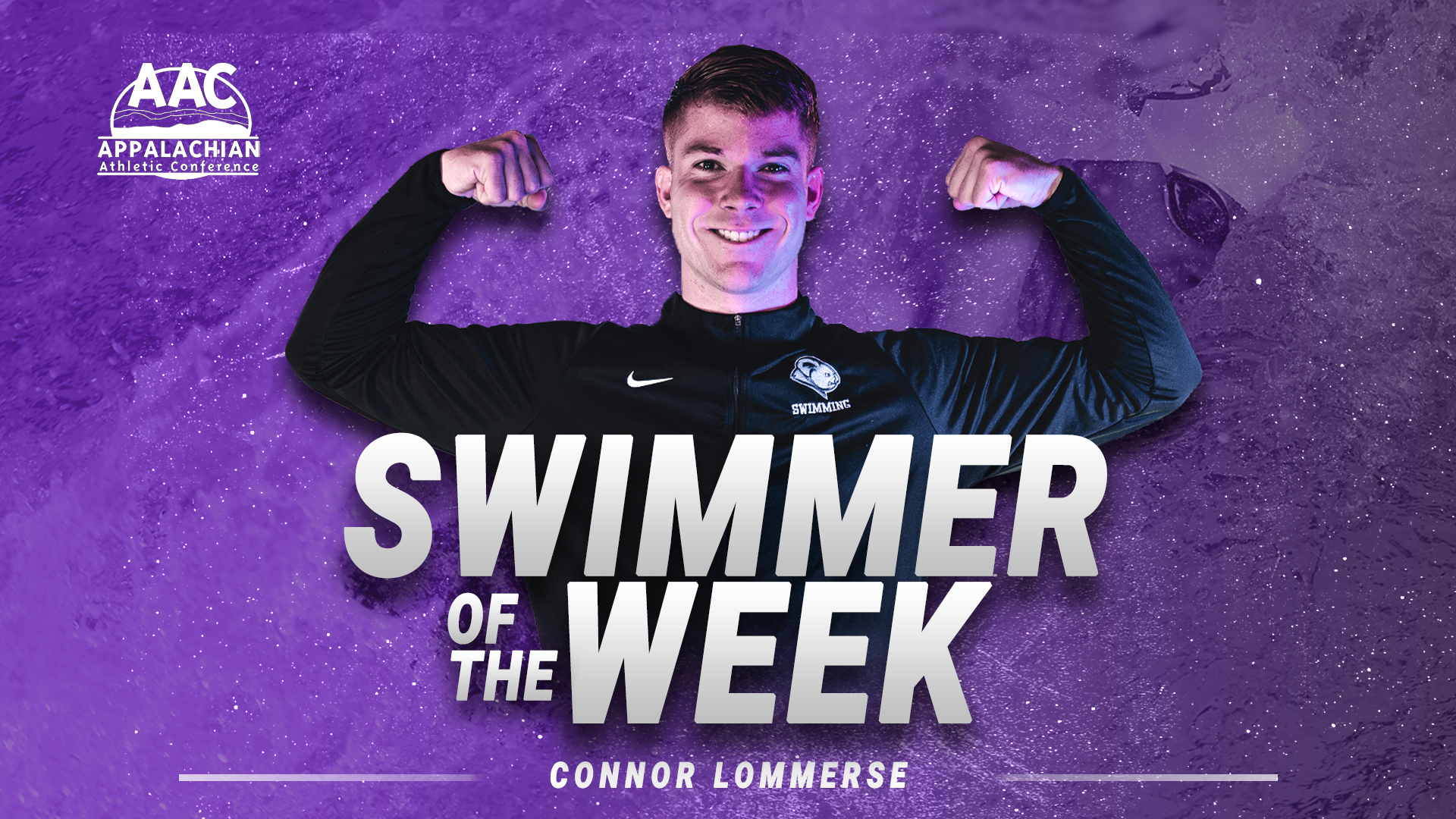 Lommerse Named AAC Swimmer of the Week