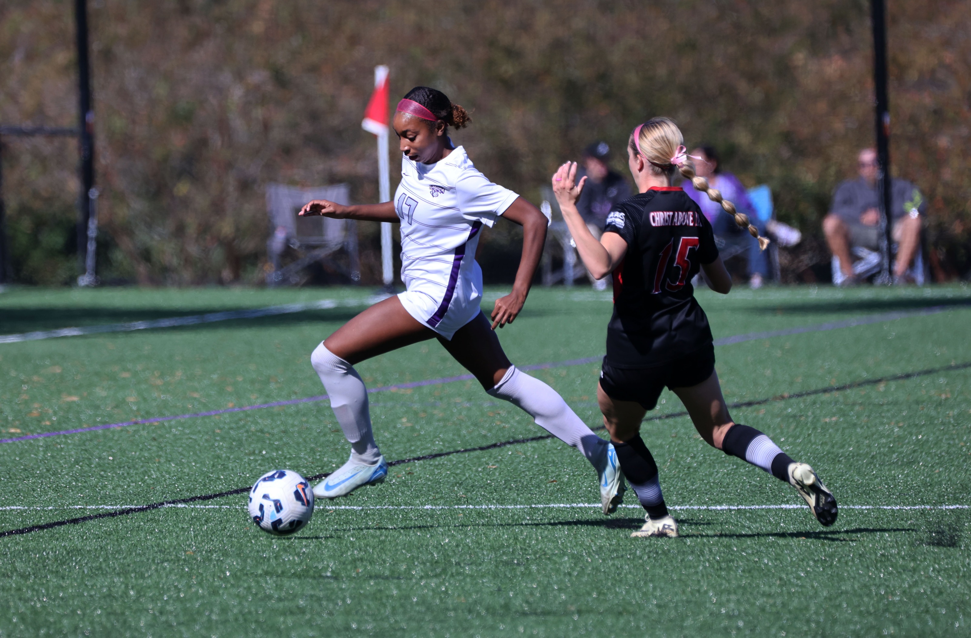 Senior Kimia Hughey, photo by Bob Stoner