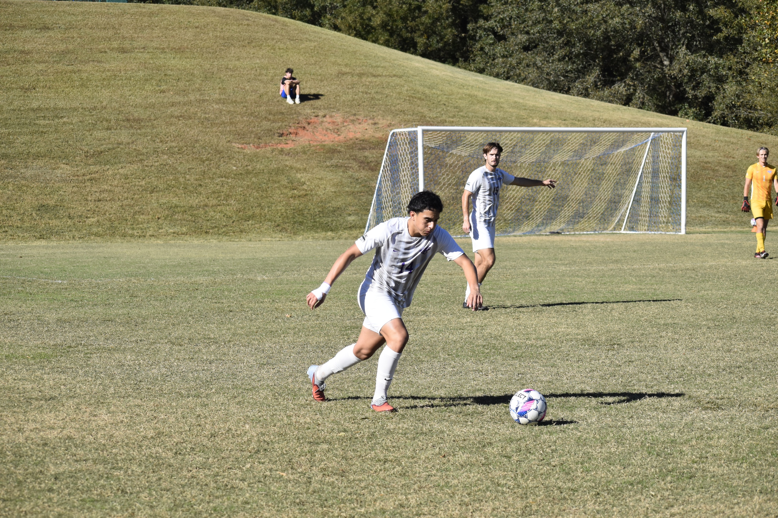 Men's Soccer Falls 1-0 to Truett in First-Ever Playoff Game